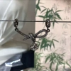 Mặt dây chuyền 14k Ruy băng hoa năm cánh tròn đôi - Tự làm, sang trọng, giảm giá 86.858₫ 2