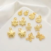 Mặt dây chuyền 18K tự làm - Hình bướm, lá phong, ngôi sao - Giá chỉ 24.982 VND, giảm 5.000 VND