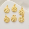 Mặt dây chuyền 18K tự làm - Hình bướm, lá phong, ngôi sao - Giá chỉ 24.982 VND, giảm 5.000 VND 3