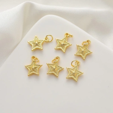 Mặt dây chuyền 18K tự làm - Hình bướm, lá phong, ngôi sao - Giá chỉ 24.982 VND, giảm 5.000 VND 11 Mặt dây chuyền 18K tự làm - Hình bướm, lá phong, ngôi sao - Giá chỉ 24.982 VND, giảm 5.000 VND 11