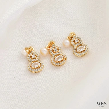 Mặt dây chuyền Bạc 18K Lily of the Valley - Phụ kiện thủ công sang trọng, giá 23.393₫ 2