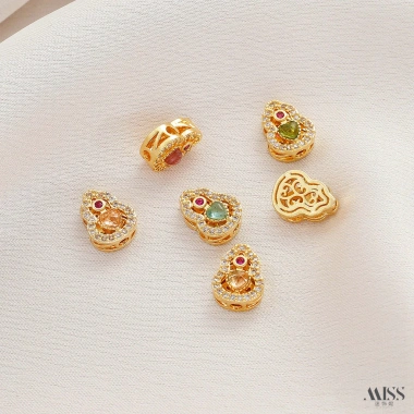 Mặt dây chuyền Bạc 18K Lily of the Valley - Phụ kiện thủ công sang trọng, giá 23.393₫ 3