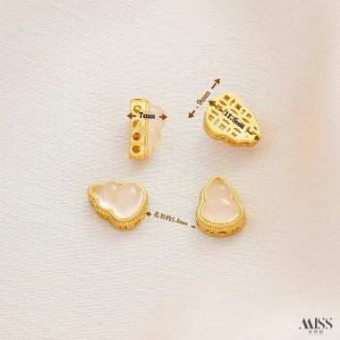 Mặt dây chuyền Bạc 18K Lily of the Valley - Phụ kiện thủ công sang trọng, giá 23.393₫ 6