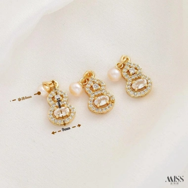 Mặt dây chuyền Bạc 18K Lily of the Valley - Phụ kiện thủ công sang trọng, giá 23.393₫ 10
