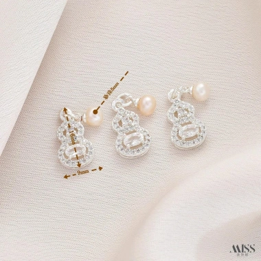 Mặt dây chuyền Bạc 18K Lily of the Valley - Phụ kiện thủ công sang trọng, giá 23.393₫ 11