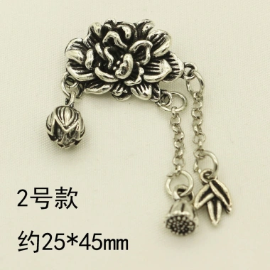 Mặt dây chuyền bạc Tây Tạng cổ hình lotus - Thiết kế tinh xảo, giảm 22% 7 Mặt dây chuyền bạc Tây Tạng cổ hình lotus - Thiết kế tinh xảo, giảm 22% 7