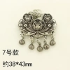 Mặt dây chuyền bạc Tây Tạng cổ hình lotus - Thiết kế tinh xảo, giảm 22% 12