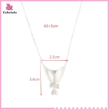 Mặt dây chuyền bó hoa thời trang Eshylala - Choker nữ đẹp, giảm giá chỉ 50.270₫ 9