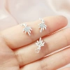 Mặt dây chuyền bốn lá may mắn - cây cỏ, xương rồng, lá phong - phong cách tinh tế, giá 29.399 VNĐ 3