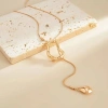 Mặt Dây Chuyền Choker HYCEO Dây Xích Dài Vòng Cổ Nữ Điều Chỉnh Độ Dài - Giảm Giá 23% chỉ 77.000đ 4