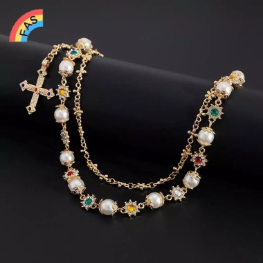 Mặt dây chuyền chữ thập sang trọng nam giới - Đá trai giả tinh tế, giảm giá 5 Mặt dây chuyền chữ thập sang trọng nam giới - Đá trai giả tinh tế, giảm giá 5