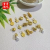 Mặt dây chuyền cổ xưa vàng kim - Phong cách retro, DIY ví handmade, giảm 20% giá chỉ 19.818đ