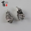 Mặt dây chuyền Đĩa bạc Tây Tạng - Niềng răng rồng tự làm, thiết kế tinh xảo, giá ưu đãi 35.311 VND