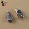 Mặt dây chuyền Đĩa bạc Tây Tạng - Niềng răng rồng tự làm, thiết kế tinh xảo, giá ưu đãi 35.311 VND 2