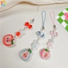 Mặt dây chuyền điện thoại Dưa hấu dâu dễ thương - Dây di động trái cây 37.597₫ 2