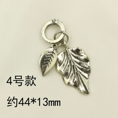 Mặt dây chuyền Đôi lông lá lúa mì - Tai tròn đôi, hạt may mắn, ưu đãi 54.091₫ 8