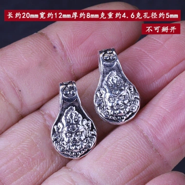 Mặt dây chuyền đồng thau phong cách Tây Tạng - Tượng Phật, giảm giá chỉ còn 15.027 VND 5