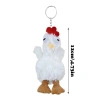 Mặt dây chuyền gà sang trọng OLVIDO, móc khóa gà kêu, túi 12cm dễ thương, giá 85.800₫ 2