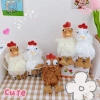 Mặt dây chuyền gà sang trọng OLVIDO, móc khóa gà kêu, túi 12cm dễ thương, giá 85.800₫ 6