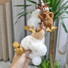 Mặt dây chuyền gà sang trọng OLVIDO, móc khóa gà kêu, túi 12cm dễ thương, giá 85.800₫ 8