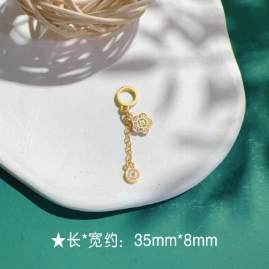 Mặt dây chuyền Golden Zakir cổ xưa tự làm - phong cách độc đáo, giảm giá 27.785₫ 14