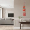 Mặt dây chuyền HOUCHU treo năm mới Handmade gỗ, chuông Phim hoạt hình Năm Ngựa, may mắn - chỉ 97.598₫ 3