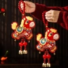 Mặt dây chuyền HOUCHU treo năm mới Handmade gỗ, chuông Phim hoạt hình Năm Ngựa, may mắn - chỉ 97.598₫ 6