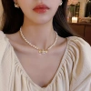 Mặt Dây Chuyền Kim Cương Ngọc Trai - Trang Sức Thanh Lịch Cho Phụ Nữ 37.224 VND 7