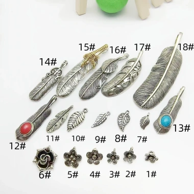 Mặt dây chuyền lá lông vũ handmade, phụ kiện tự làm hoa, giảm giá 34.278₫ 2 Mặt dây chuyền lá lông vũ handmade, phụ kiện tự làm hoa, giảm giá 34.278₫ 2
