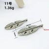 Mặt dây chuyền lá lông vũ handmade, phụ kiện tự làm hoa, giảm giá 34.278₫ 13