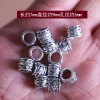 Mặt dây chuyền lỗ lớn hợp kim khuỷu tay bạc Tây Tạng DIY - phong cách độc đáo 17
