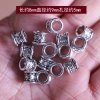 Mặt dây chuyền lỗ lớn hợp kim khuỷu tay bạc Tây Tạng DIY - phong cách độc đáo 18
