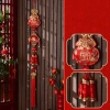 Mặt dây chuyền móc BENYTRO - Chuông gió cá Koi, thêu Tết Nguyên Đán, trang trí mùa xuân, giá chỉ 49.720₫ 6