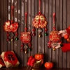 Mặt dây chuyền móc BENYTRO - Chuông gió cá Koi, thêu Tết Nguyên Đán, trang trí mùa xuân, giá chỉ 49.720₫ 9