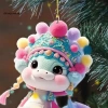 Mặt dây chuyền ô tô SPM rắn, dây buộc dễ treo - Noel, chiếu hậu năm mới Đông Nam 46.9k 5
