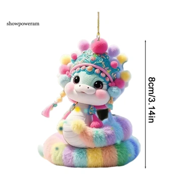 Mặt dây chuyền ô tô SPM rắn, dây buộc dễ treo - Noel, chiếu hậu năm mới Đông Nam 46.9k