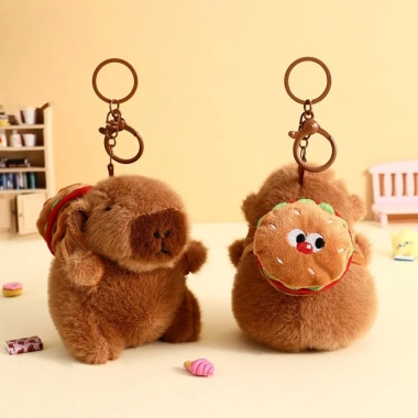 Mặt dây chuyền OLVIDO + Ba lô Cosplay 14cm Charm + Mũ Pufferfish Capybara - Giá 73.700đ 3
