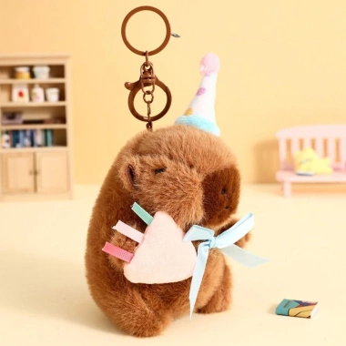 Mặt dây chuyền OLVIDO + Ba lô Cosplay 14cm Charm + Mũ Pufferfish Capybara - Giá 73.700đ 4
