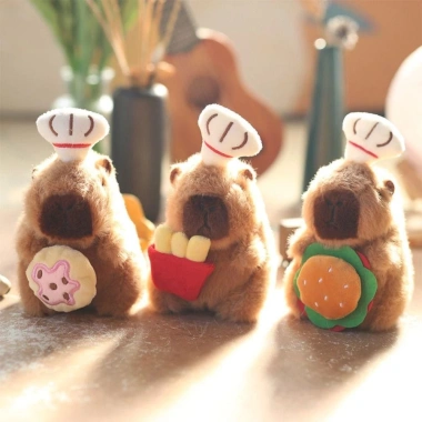 Mặt dây chuyền OLVIDO + Ba lô Cosplay 14cm Charm + Mũ Pufferfish Capybara - Giá 73.700đ 7