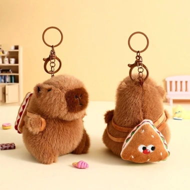 Mặt dây chuyền OLVIDO + Ba lô Cosplay 14cm Charm + Mũ Pufferfish Capybara - Giá 73.700đ 8