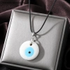 Mặt dây chuyền Smallbrain mắt ác quỷ xanh, vòng cổ tròn Thổ Nhĩ Kỳ Lucky Eye - 36.960đ 9