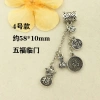 Mặt dây chuyền sư tử bạc Tây Tạng - Đánh thức bướm, năm may mắn, giá ưu đãi 48.450 VND 8
