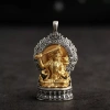 Mặt Dây Chuyền Tây Tạng Xanh Tara - Phật Bùa Vàng Thần Tài, Gawu, Giá 218.900 8