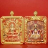 Mặt dây chuyền Thangka 3D dập nổi hai mặt - Wutai Rồng núi, 8 Thần hộ mệnh, Manjusri - Giá ưu đãi 243.100₫ 6