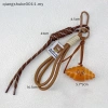 Mặt dây chuyền túi dây bện và móc khóa bánh mì kiềm - Thiết kế sô cô la dễ thương, giá 62.480 VND 7