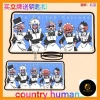 Mặt dây chuyền túi đi học CountryHumans Wuchang - Sứ acrylic giảm còn 19.928 VND