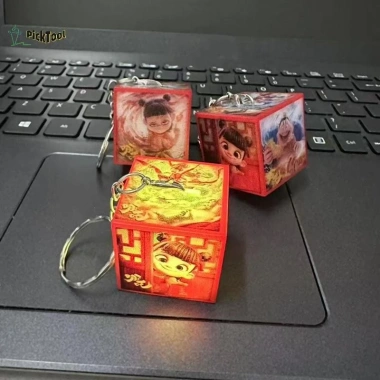 Mặt Dây Chuyền Túi Mù Nezha Ngoại Vi Dạ Quang Móc Khóa - Giá 20.670 VND FREESHIP