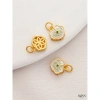 Mặt Dây Chuyền Vàng 18K Giữ Đám Mây Tốt Lành Nhỏ Giọt Đá Xanh Kim Cương Vòng Tay & Vòng Cổ Giá 26.967đ 5