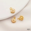 Mặt Dây Chuyền Vàng 18K Giữ Đám Mây Tốt Lành Nhỏ Giọt Đá Xanh Kim Cương Vòng Tay & Vòng Cổ Giá 26.967đ 9