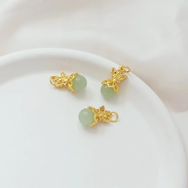 Mặt dây chuyền vàng đám mây may mắn - Thiết kế cân đối, bóng đẹp, giá ưu đãi 20.634₫ 14